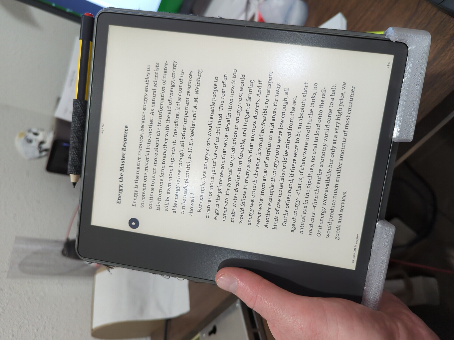 Tay cầm Kindle Scribe Dễ Sử Dụng phiên bản 2