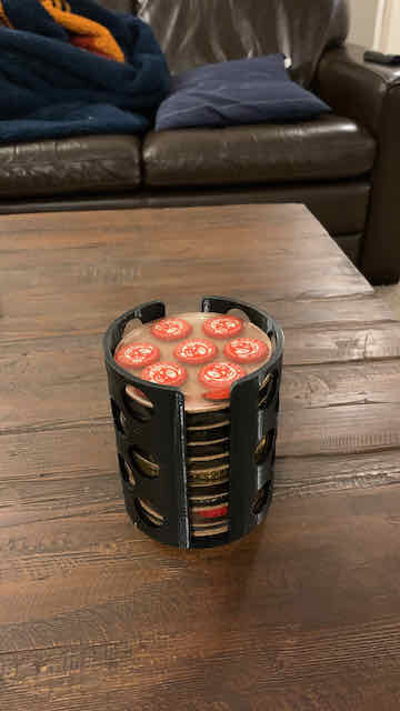 Kệ Đựng Đế Lót Ly Nhựa