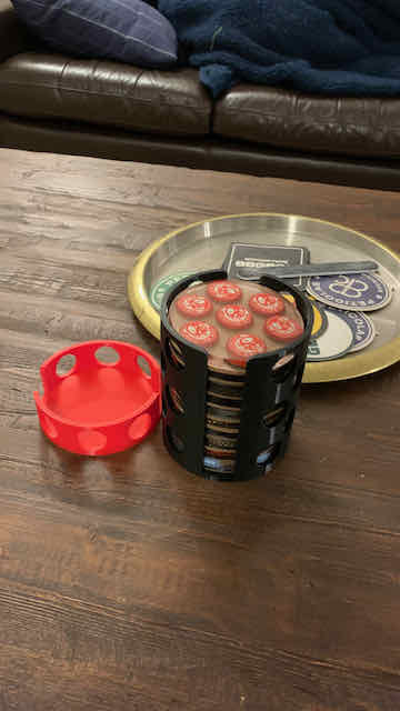 Hộp Đựng Giấy Lót Ly (Paper Coaster Holder)