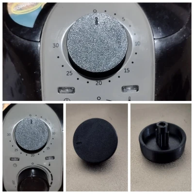 Nút Xoay Hẹn Giờ Nồi Chiên Không Dầu Cadence FRT-555/560/600