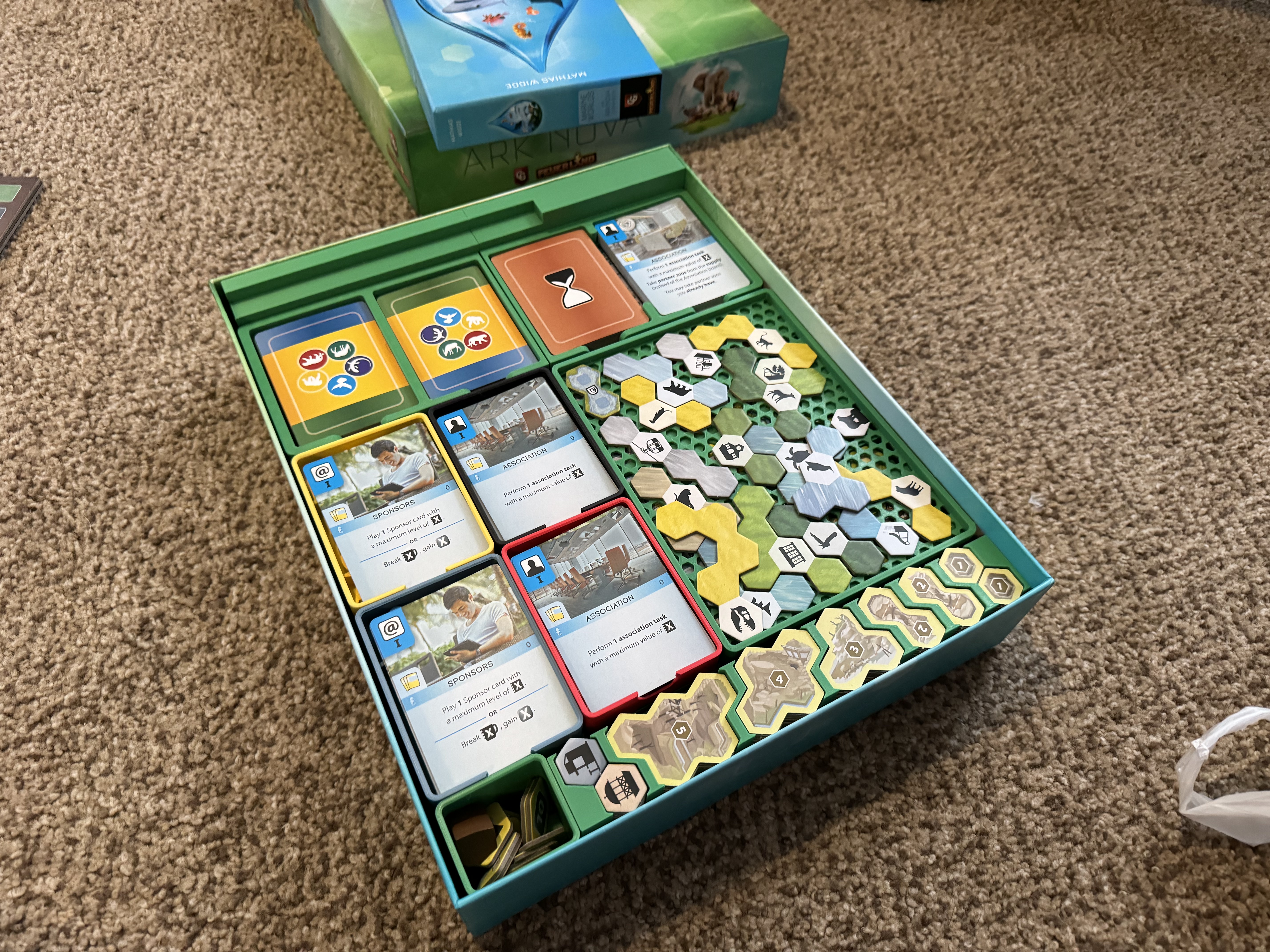 Hộp Đựng Ark Nova (+ Mở Rộng Biển Tùy Chọn)