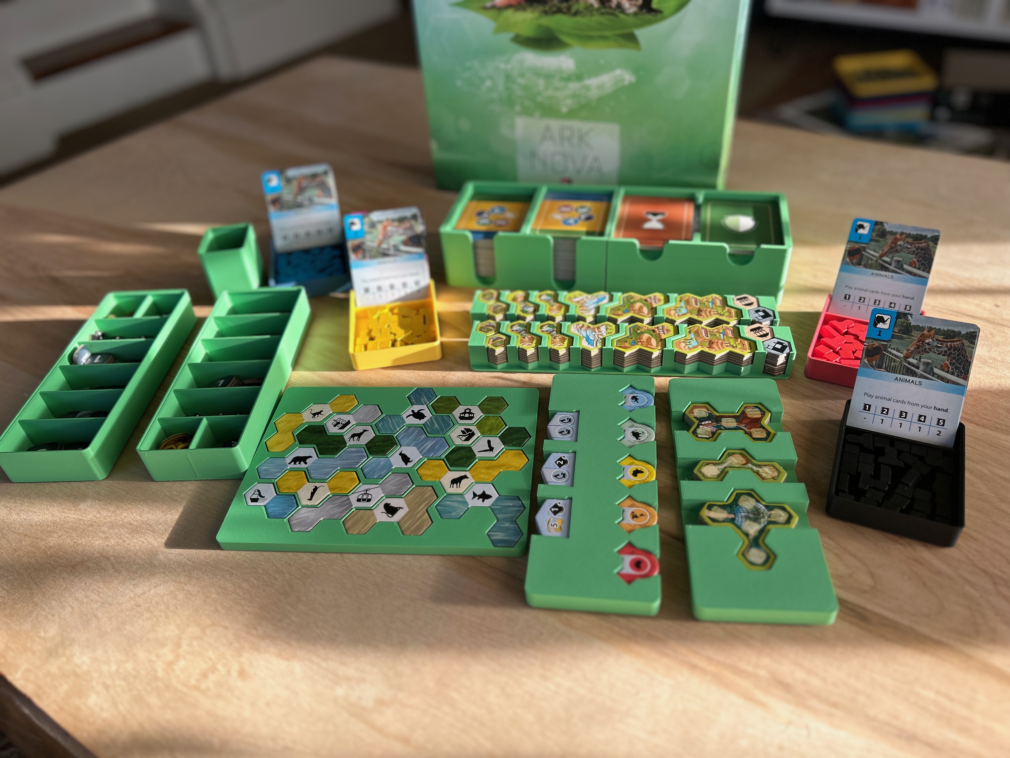 Hộp đựng phụ kiện cho Board Game Ark Nova