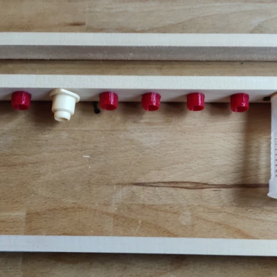 Giá Đỡ Thanh Ong Chúa Đơn Giản Cho Hệ Thống Nicot (FreeCAD)