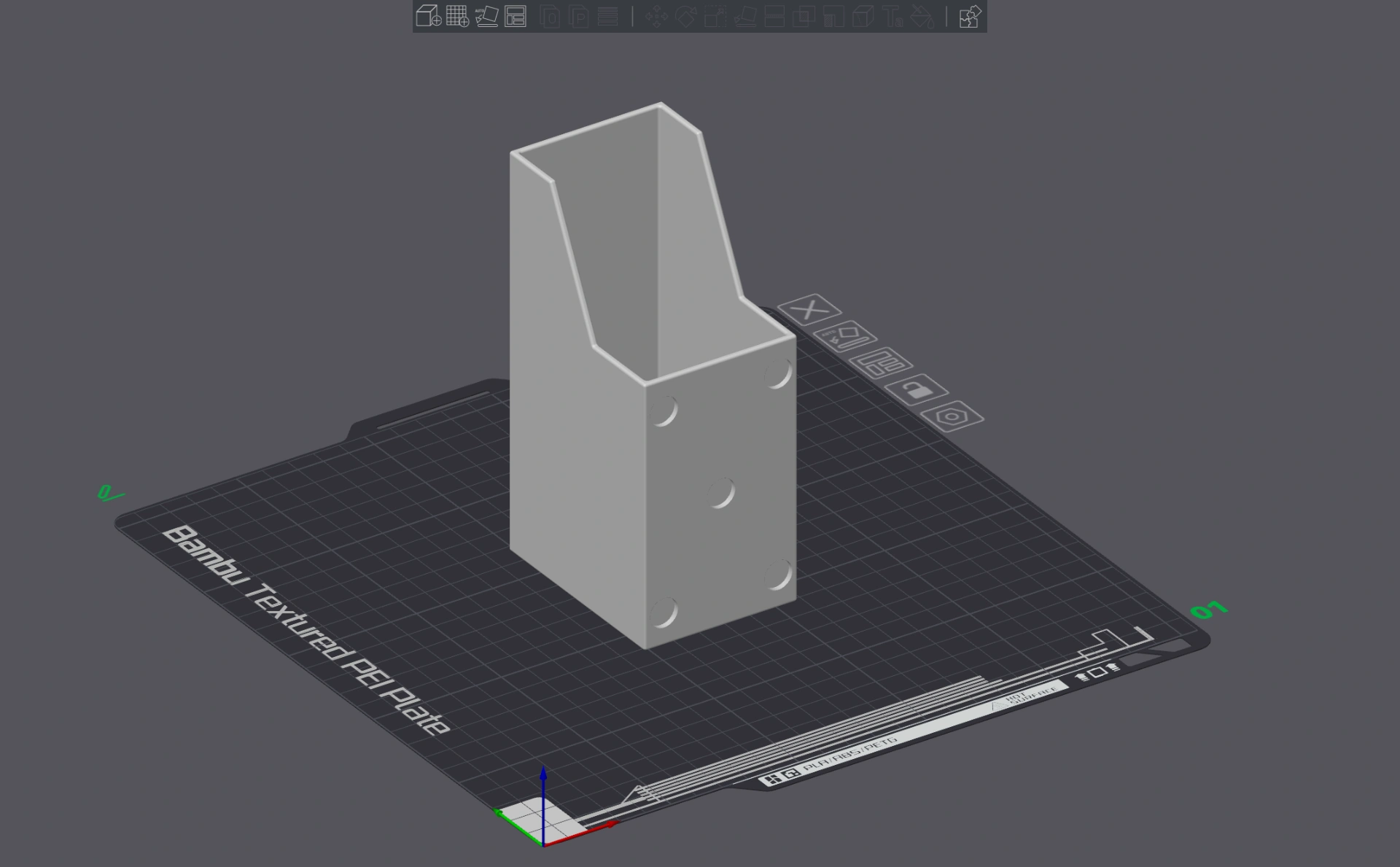 Khay Đựng Nam Châm Bambu Lab (72g) cho X1, X1C, P1S, P1P, X1E
