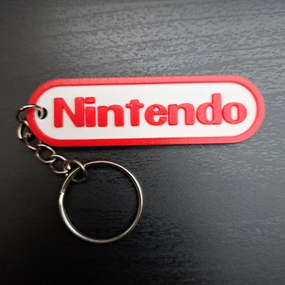 Móc Khóa - Logo Nintendo