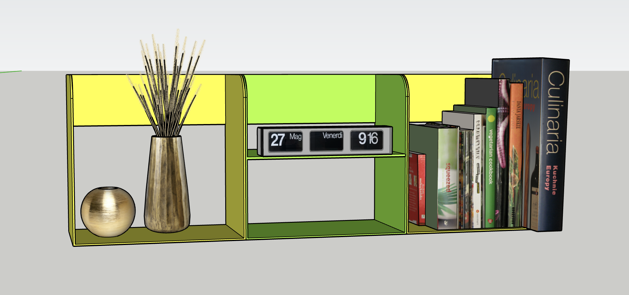 Kệ Sách Nhiều Tầng ORGANIZZATORE GT137