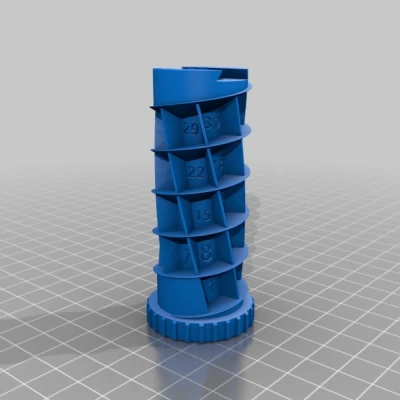 Hộp Đựng Thuốc Xoắn 31 Ngày Có Số