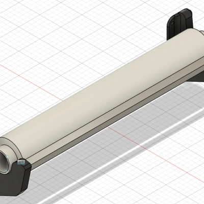 Giá đỡ cuộn màng bọc thực phẩm dán tường