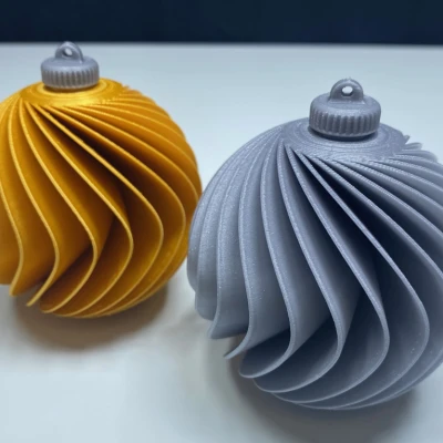 Quả Cầu Trang Trí Cây Thông Noel (Tròn 80mm) Kèm Nắp