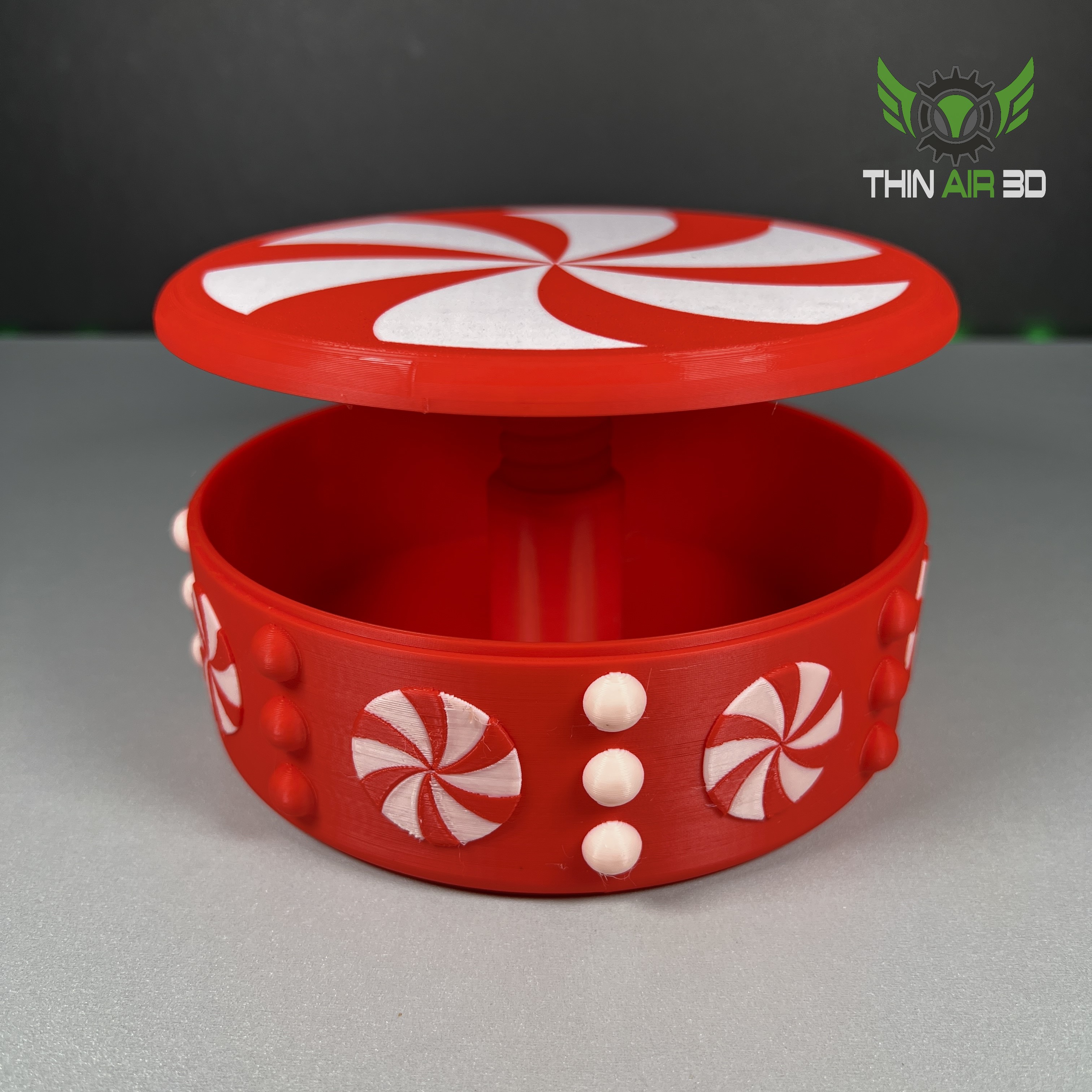 Tô Kẹo Bạc Hà xoay độc đáo