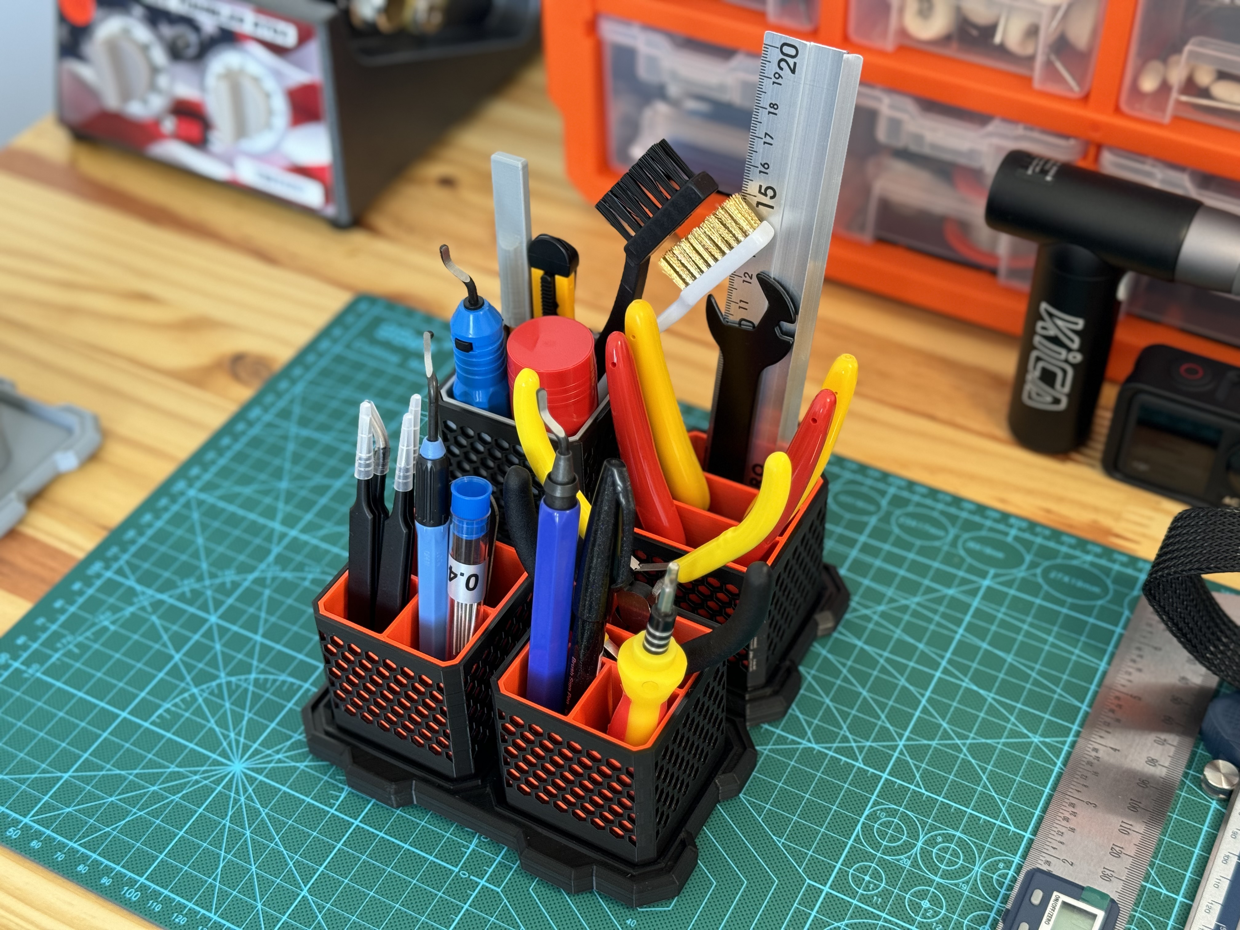 Hộp Đựng Đồ Modun Lục Giác