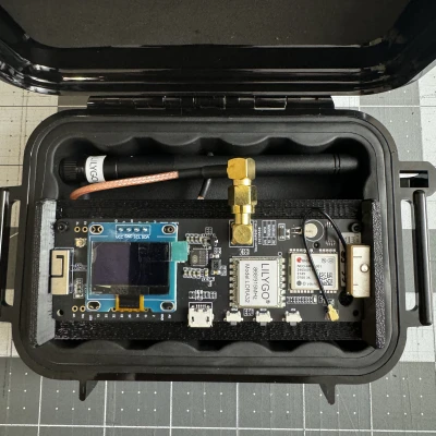 Vỏ Lilygo T-Beam cho Hộp Pelican 1010