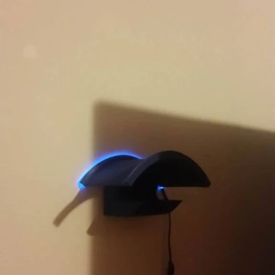 Chân đế tai nghe có dây đèn EL