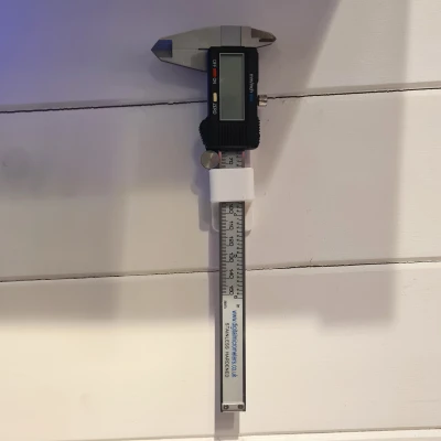 Kệ Kẹp Thước Kẹp - Gắn 2 Ốc Hoặc Nam Châm