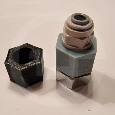 Núm nối giảm côn 3/8" (F) X 1/4" (F) BSP