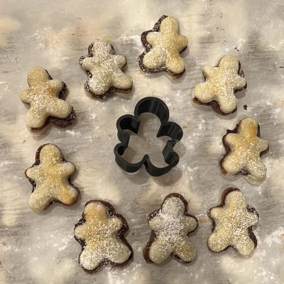 Khuôn cắt bánh gừng mini 2.5" / cao 63mm