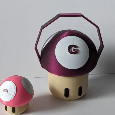 Túi Xách Nấm Mở Xoắn Ốc Đơn Giản XL