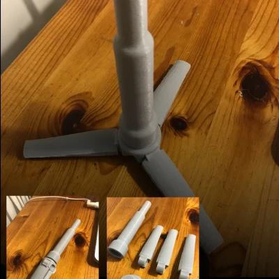 Chân đế sáo, Tripod cho sáo