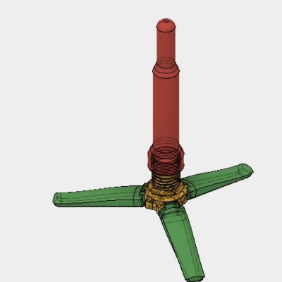 Chân đế sáo, Tripod cho sáo