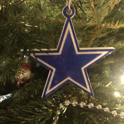 Trang Trí Cây Thông Noel Dallas Cowboys