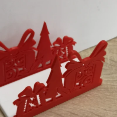 Chân Đế Đựng Giấy Ăn Noel - XMAS Napkin Holder