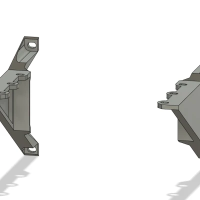 Giá đỡ bo mạch ATX + PSU SFX cho ray DIN