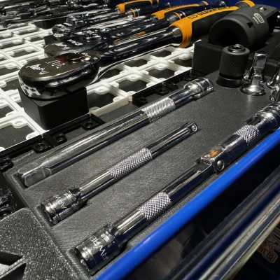 Kệ Giữ Đầu Nối Tuýp Mở Ốc GearWrench