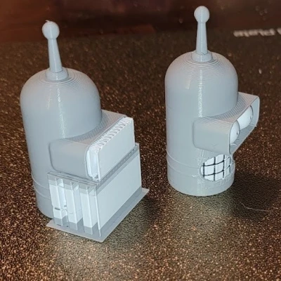 Đầu Bender Bending Rodriguez cho in đa sắc