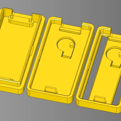 Chế lại: Vỏ case Pi Pico Snap-fit v2.0