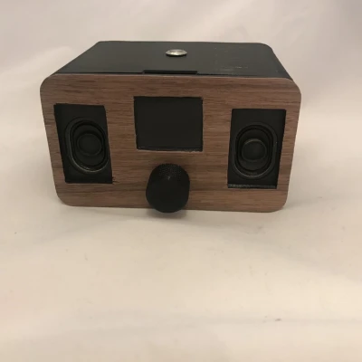 Vỏ ESP32 Webradio Có Núm Vặn Xoay