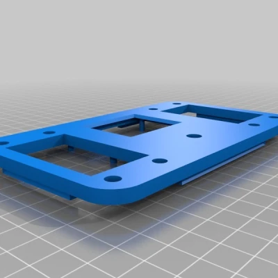 Vỏ ESP32 Webradio Có Núm Vặn Xoay