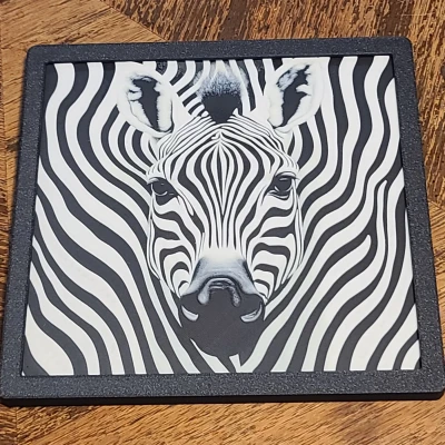 Khung Zebra Hueforge 200x200