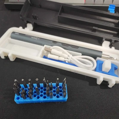 Hộp Vít Tời Chắc Chắn Có Lỗ Đựng Mũi Vít Bằng TPU