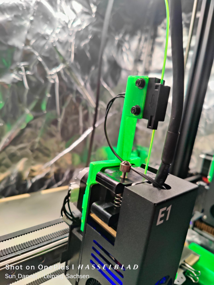 Giá đỡ cảm biến sợi nhựa cho Tenlog BMG Extruder V3