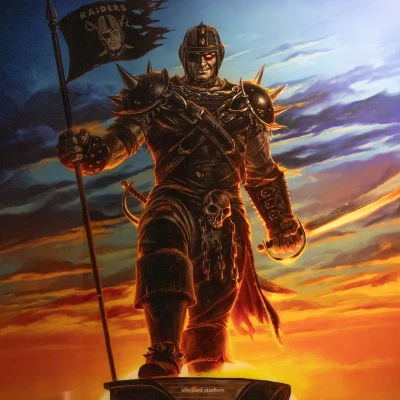 Mô hình Hueforge Las Vegas Raiders