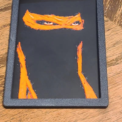 Khung cho mặt nạ Michelangelo hueforge