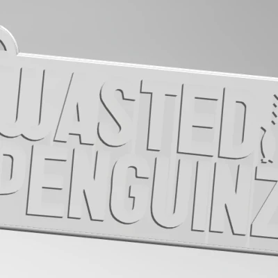Móc khóa Wasted Penguinz