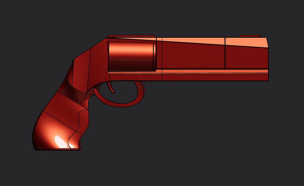 Service Weapon từ game Control