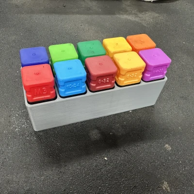 Hộp đựng trục vít tán Rivet nut Mandrels holder