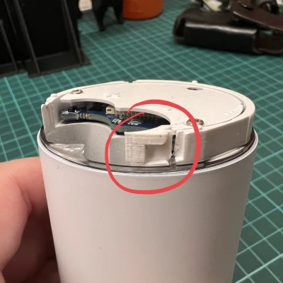 Sửa Lẫy Ngăn Pin Bị Gãy Cho Moes Zigbee Thermostat (TRV)