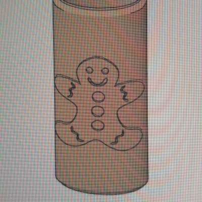 Vỏ Bật Lửa Bic Hình Bánh Gừng