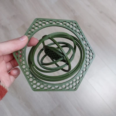 Tấm Lót Ly Con Quay Hồi Chuyển Khổ Lớn