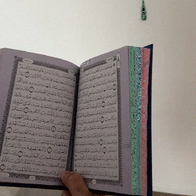 Giá Đỡ Sách Quraan & Kẹp Trang Sách