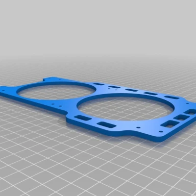 Vỏ case quạt/hộp đèn cho MKS Gen 1.4 (File mở)