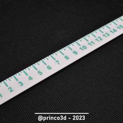 Thước Kẻ Văn Phòng 17cm Cho In 3D