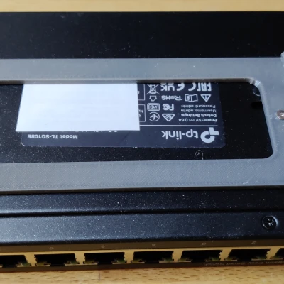 Giá đỡ Ray DIN TL-SG108E (FreeCAD)