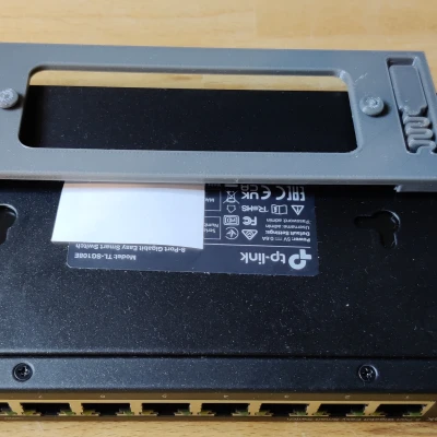 Giá đỡ Ray DIN TL-SG108E (FreeCAD)