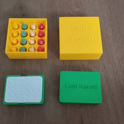 Hộp đựng bài và Hòm đựng thú Lotti-Karotti