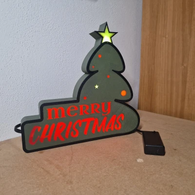 Đèn Merry Christmas