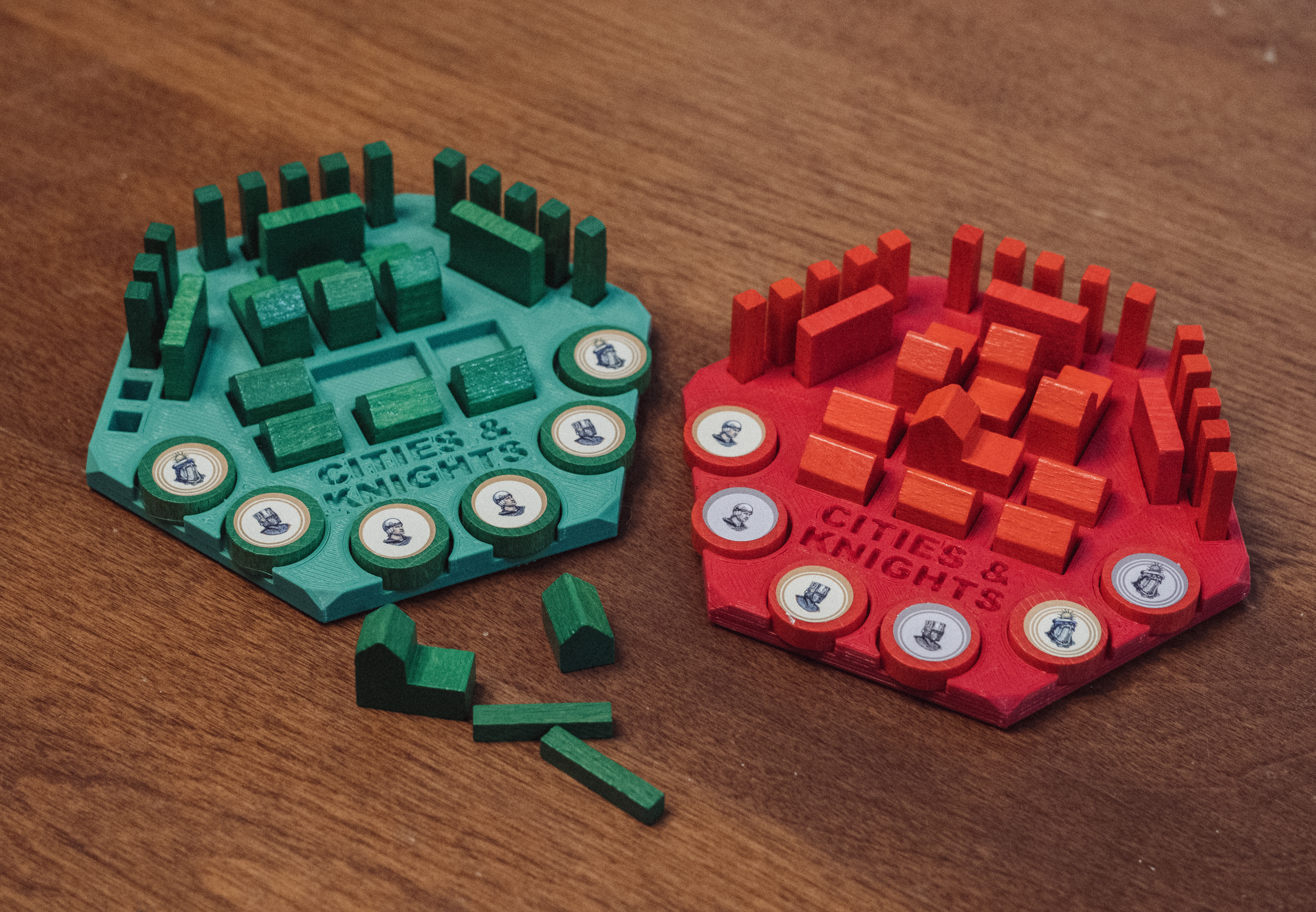 Giá đỡ quân cờ Catan + Cities and Knights